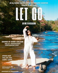 a poster for let go