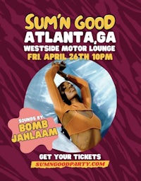 a poster for summer good atlanta