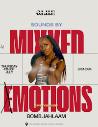 a poster for a night of mixed emotions