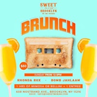 sweet brooklyn brunch flyer