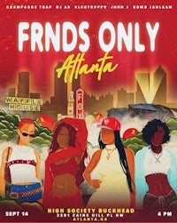 the flyer for finds only atlanta