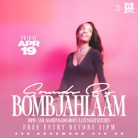 a flyer for bombjalam in atlanta