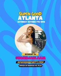 a poster for summer good atlanta